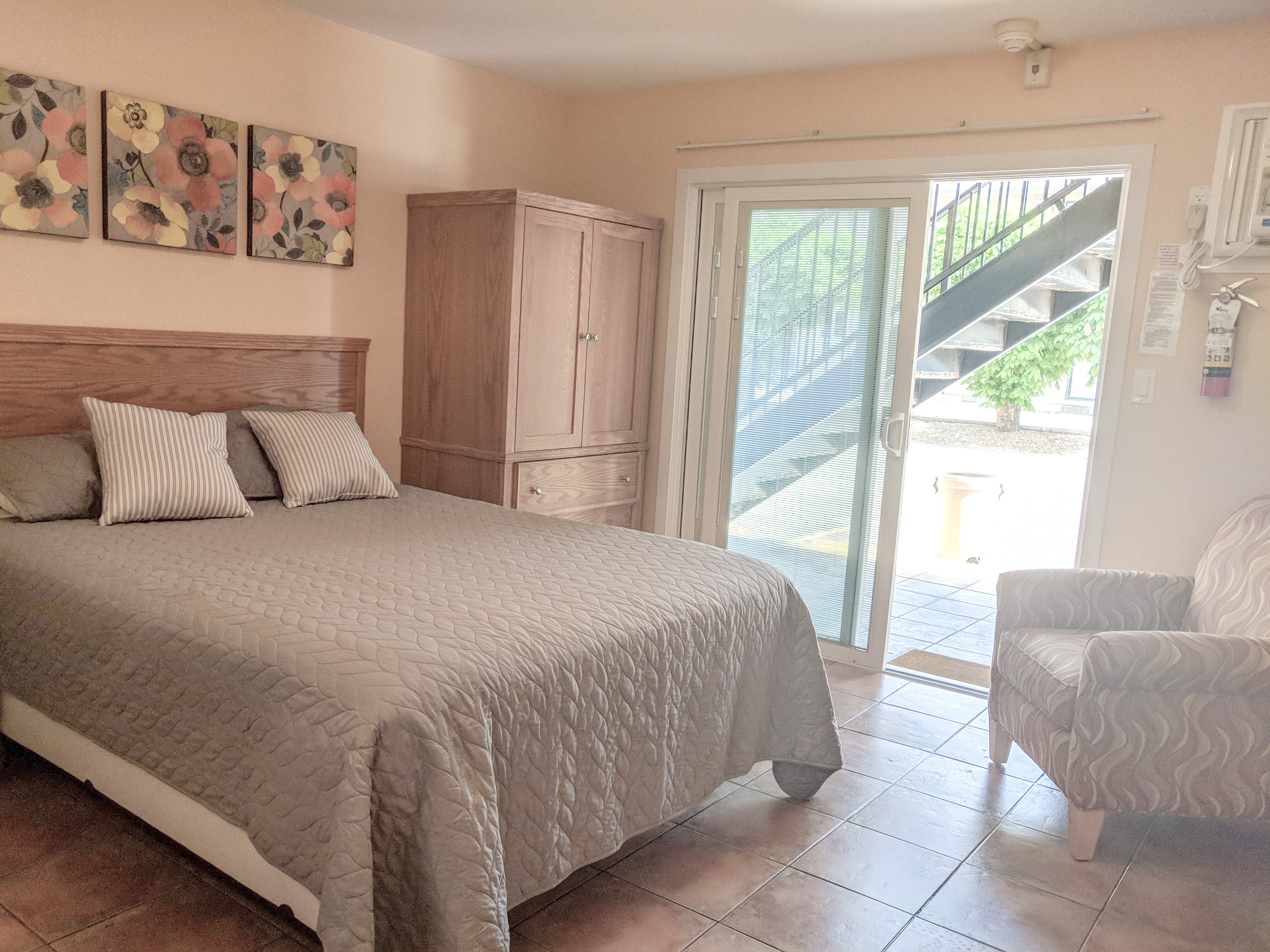 Studio suite sleeping area